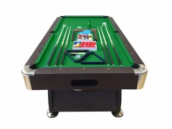 Mesa de billar de 8 pies con banco de almacenamiento – Viper Green^ELITESHOPPING Online