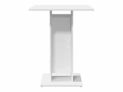 Clicnbuy Mueble Bar|Mesa de bistró de madera contrachapada 60x60x75 cm