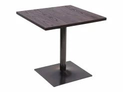 MCW Mesa Alta|Mesa de bistró -H10, marrón oscuro