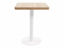 Clicnbuy Mueble Bar|Mesa de bistró MDF marrón claro 60x60 cm