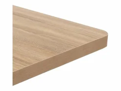 Clicnbuy Mesa de bistró MDF marrón claro 50x50 cm Marru00f3n