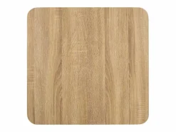 Clicnbuy Mesa de bistró MDF marrón claro 50x50 cm Marru00f3n