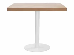 Clicnbuy Mesa Alta|Mesa de bistró MDF marrón claro 80x80 cm