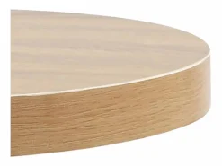 Mesa de bistró MDF marrón claro 40 cm^Clicnbuy