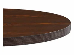 Clicnbuy Mesa de bistró MDF marrón oscuro 80 cm Marru00f3n Online