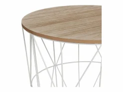 Mesa de café de metal calada^Atmosphera New