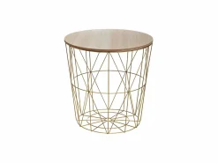 Mesa de café de metal calada^Atmosphera Outlet