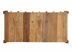 Clicnbuy Mesa de Café Marrón 110 x 55 x 35 cm Madera maciza recuperada Marru00f3n Clearance