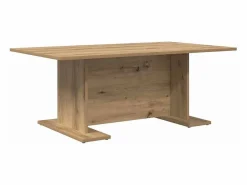 Clicnbuy Mesa De Centro|Mesa de Café Roble artisan 103.5 x 60 x 40 cm
