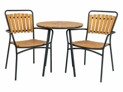 Mesa de Centro Cleveland, Marrón, 70x70x74 cm, Kendra Home^ Clearance