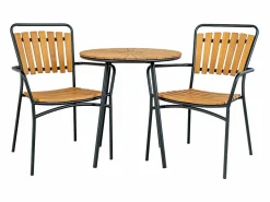 Mesa de Centro Cleveland, Marrón, 70x70x74 cm, Kendra Home^ Clearance