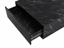 Mesa de centro con 2 cajones en MDF - Efecto mármol - ANTRIM de Pascal Morabito^Vente-unique Sale