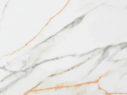 Mesa de centro con tableros pivotantes de cerámica, vidrio templado y metal - Blanco - MANEYA^Maison Céphy Outlet