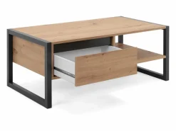 Mesa de centro industrial con cajón KOTOR^Concept-Usine Clearance