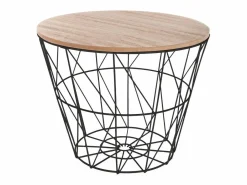 Atmosphera Mesa Auxiliar|Mesa de centro Kumi /natural 30,5x38x38 cm