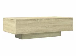 vidaxl Mesa de centro madera de ingeniería roble Sonoma 100x49,5x31 cm Color natural claro Discount