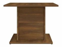 Mesa de centro madera ingeniería marrón roble 55,5x55,5x40 cm^Clicnbuy Discount