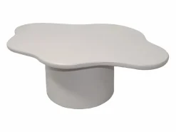 Mesa de centro orgánica de metal - Color: - POLENDRA^Vente-unique Best