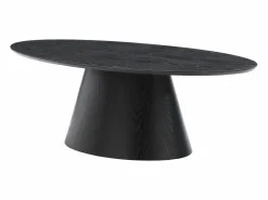 Mesa de centro ovalada de MDF - Color: - ANTELADA^Vente-unique Hot