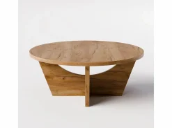 Mesa de centro redonda TORI Ø90 cm Roble Craft^ Outlet
