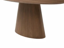 Vente-unique Mesa De Comedor|Mesa de comedor 6 comensales de MDF - Natural oscuro - ANTELADA