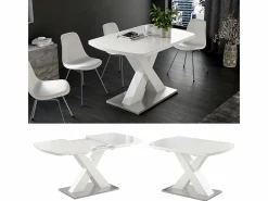 Vicco Mesa Extensible|Mesa de comedor 120x80x76 chinto