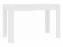 Clicnbuy Mesa de comedor de aglomerado 120x60x76 cm Blanco Hot