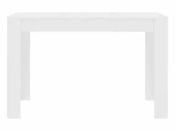 Clicnbuy Mesa de comedor de aglomerado 120x60x76 cm Blanco Hot