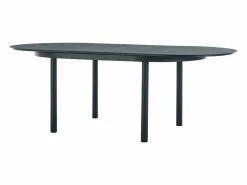 MYLIA Mesa de comedor de jardín de aluminio para 4 personas - Antracita - LOTTYS de Gris antracita Sale