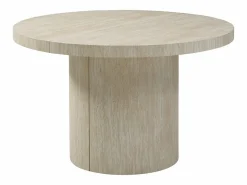 Mesa de comedor extensible 4 a 12 personas de MDF - Efecto travertino - SIDRINA^Vente-unique Best