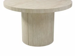 Mesa de comedor extensible 4 a 12 personas de MDF - Efecto travertino - SIDRINA^Vente-unique Best