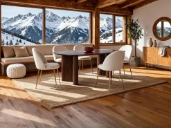 Mesa de comedor para 8 personas en madera de acacia - Natural oscuro - TAMENIA de^Maison Céphy Hot