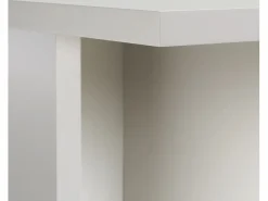 Mesa de comedor rectangular tablero laminado de 3cm taupe 90x120cm^ Outlet