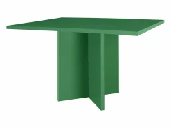 Mesa De Comedor|Mesa de comedor rectangular lacada MDF 3cm Emeralda 90x120cm