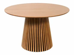 Mesa de comedor redonda para 4 personas de roble - Natural - CARMIZA^Vente-unique Hot