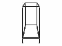 Clicnbuy Mesa de consola vidrio templado 100x35x75 cm Transparente New