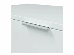 Loungitude Mesa de despacho con 3 cajones Theon Blanco New