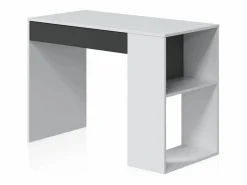 Mesa de escritorio Adam Blanco Artik (Blanco Mate) - Antracita^duehome Hot