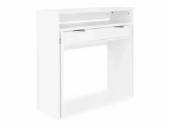 duehome Consola|Mesa de escritorio consola Aput Blanco