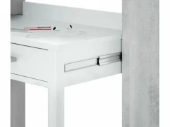 Loungitude Mesa de escritorio extensible Tyrion Blanco Online