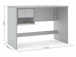Mesa de escritorio Misty Breeze Verde Salvia - Oak Soft^duehome Clearance