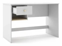 Mesa de escritorio Misty Breeze Blanco - Oak Soft^duehome Discount
