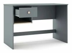 Mesa de estudio modelo Dylan acabado kaki/cera blanca, 110cm(ancho) 75cm(altura) 55c^ Online