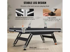 Mesa de Hockey de Aire, SucceBuy Mesa de Hockey de Aire con Marcador LED y Accesorios Incluidos^ Hot