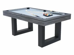 Mesa de juegos multijugador 3 en 1 billar y ping pong de madera DENVER^Concept-Usine
