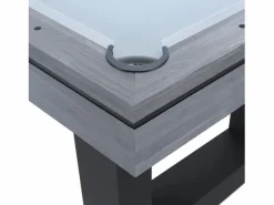 Mesa de juegos multijugador 3 en 1 billar y ping pong de madera DENVER^Concept-Usine