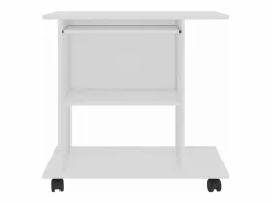 Clicnbuy Mesa De Ordenador|Mesa de ordenador madera contrachapada 80x50x75 cm