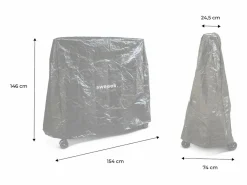Sweeek Ping Pong|Mesa de ping pong para interior con 2 raquetas y 3 pelotas, 274cm +