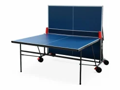 Sweeek Ping Pong|Mesa de ping pong para interior con 2 raquetas y 3 pelotas, 274cm +