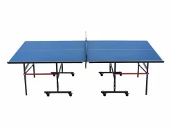 Mesa de Ping Pong SucceBuy, Mesa de Tenis de Mesa Plegable con Red de Sujeción, Uso en Interiores^ Hot